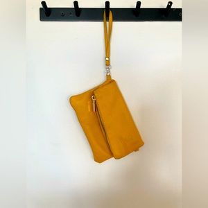 Authentic leather clutch / small purse - made in Italy